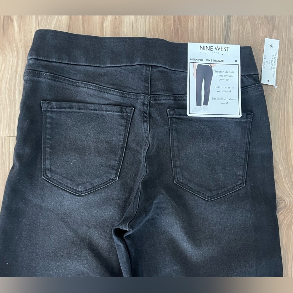 Nine West Women’s Black Heidi Pull On Pant SIZE 8 - Picture 12 of 13